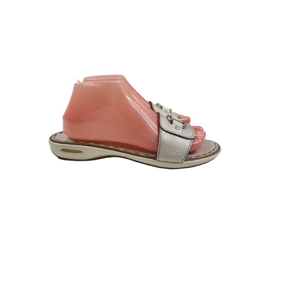 Nike Air Women's Ivory Classic‎ Heeled Slip-On Slide Sandal Size US 9